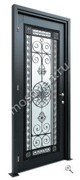 Дверь МДФ с терморазрывом и стеклом - купить от производителя Мосдвери Дверь МДФ с терморазрывом и стеклом